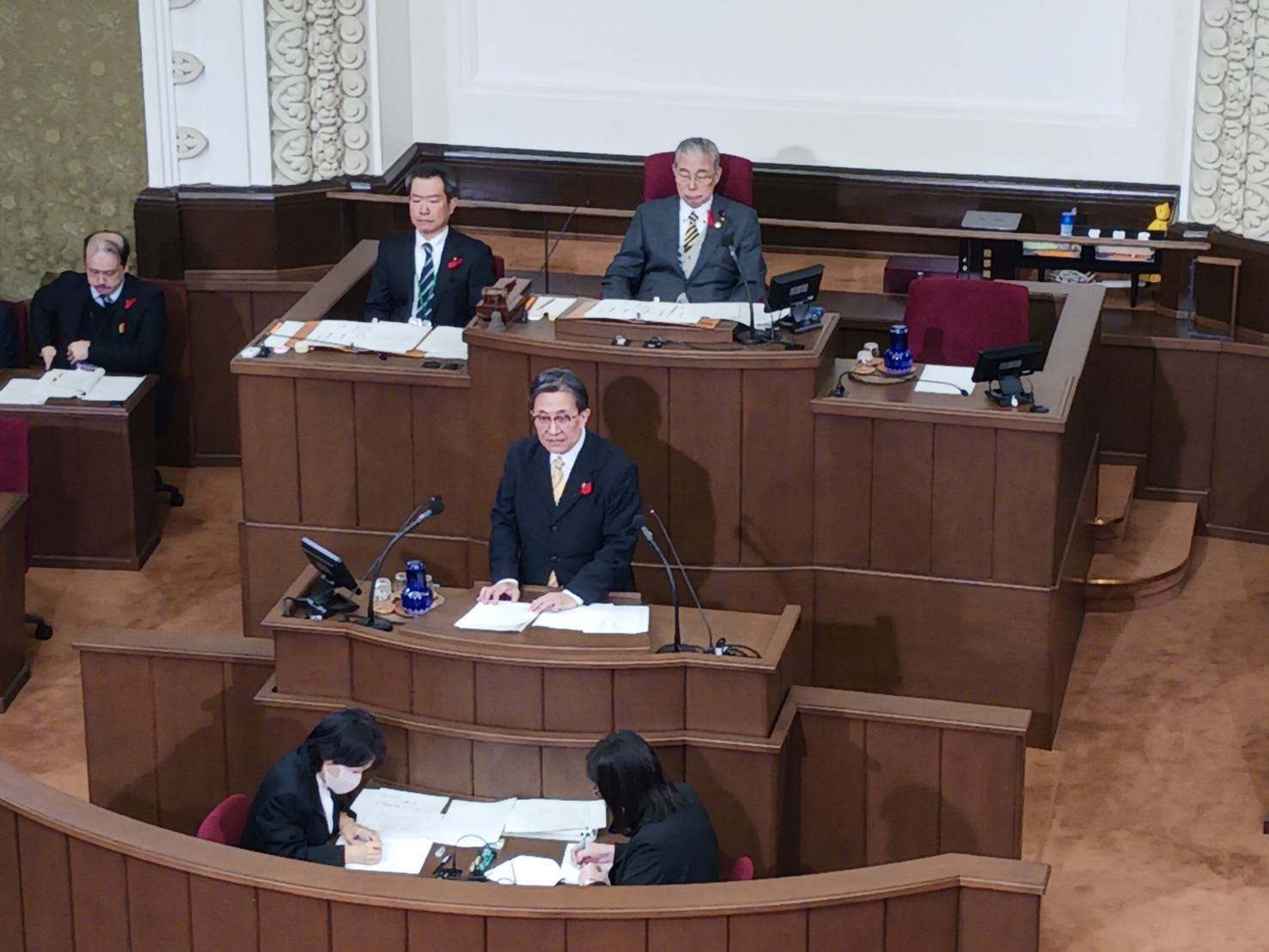 11月市会　代表質問