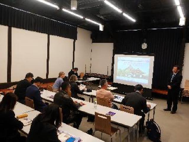 元離宮二条城でのレクチャーの様子