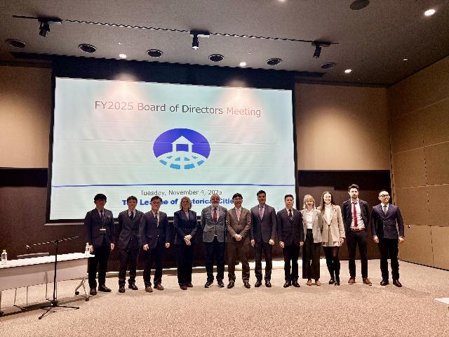 2025年度世界歴史都市連盟理事会の様子（姫路市にて開催）