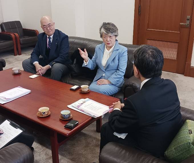 京都女子大学 表敬訪問
