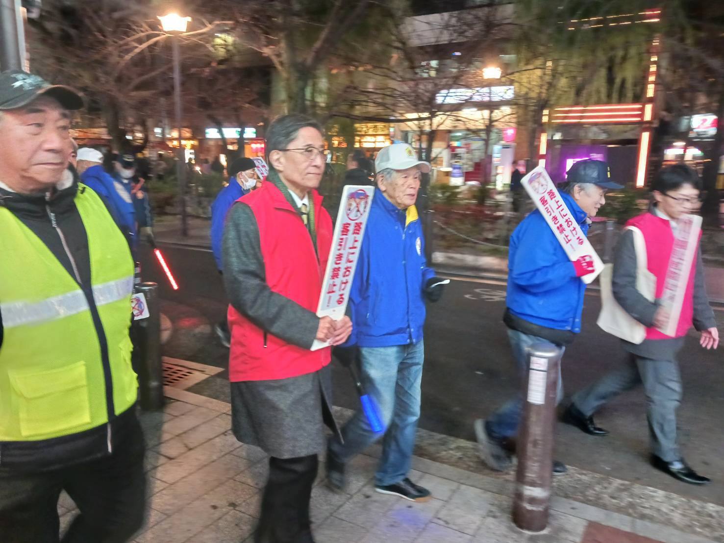 立誠学区・木屋町地域 防犯パトロール