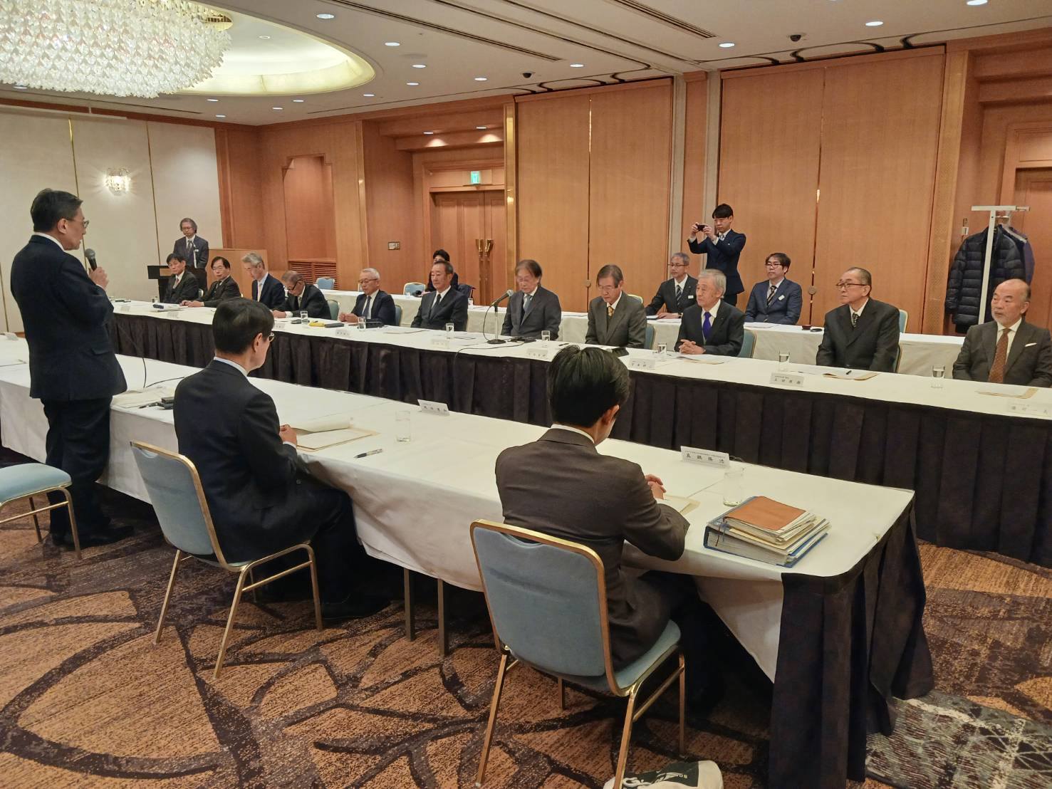 京都府中小企業団体中央会との政策懇談会