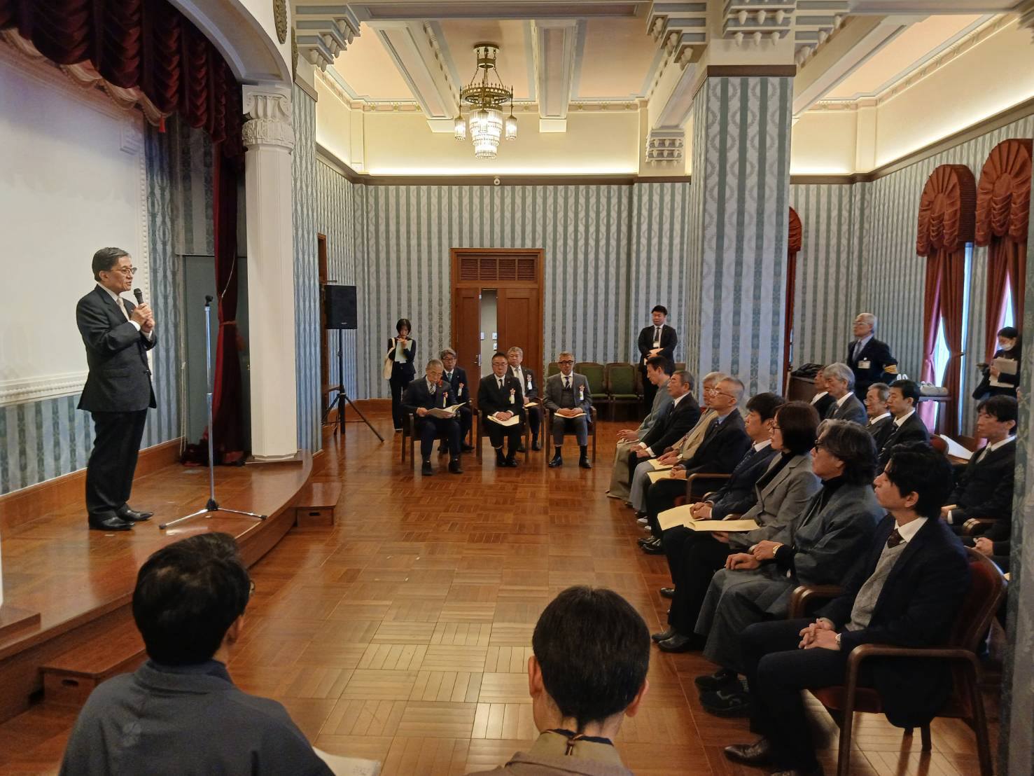 令和7年度京都市伝統産業技術功労者表彰式・京都市伝統産業「未来の名匠」認定式