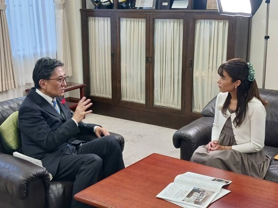 月刊リベラルタイム誌取材