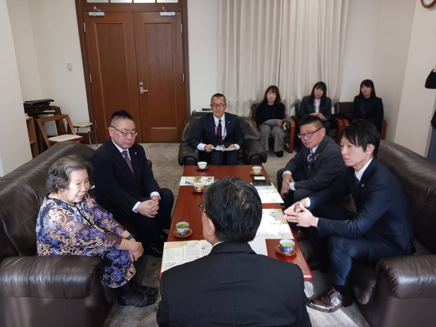 京都わかくさねっと、京都朱雀ライオンズクラブ 表敬訪問