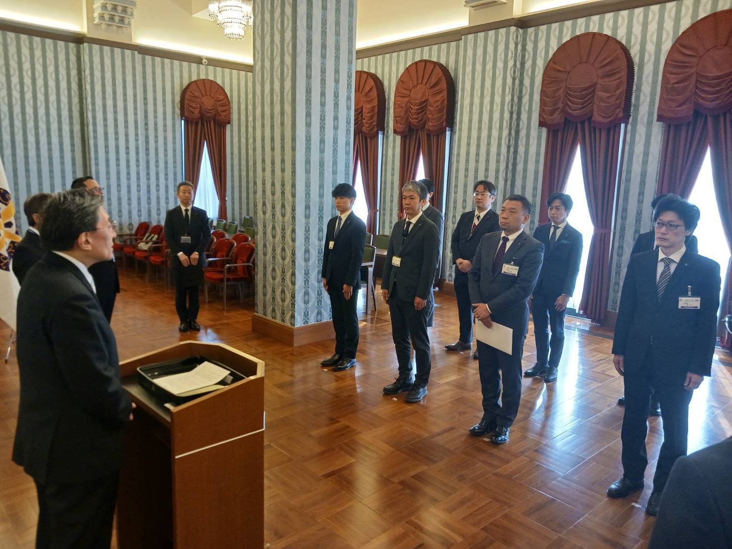 発令式(令和8年1月16日付人事異動)