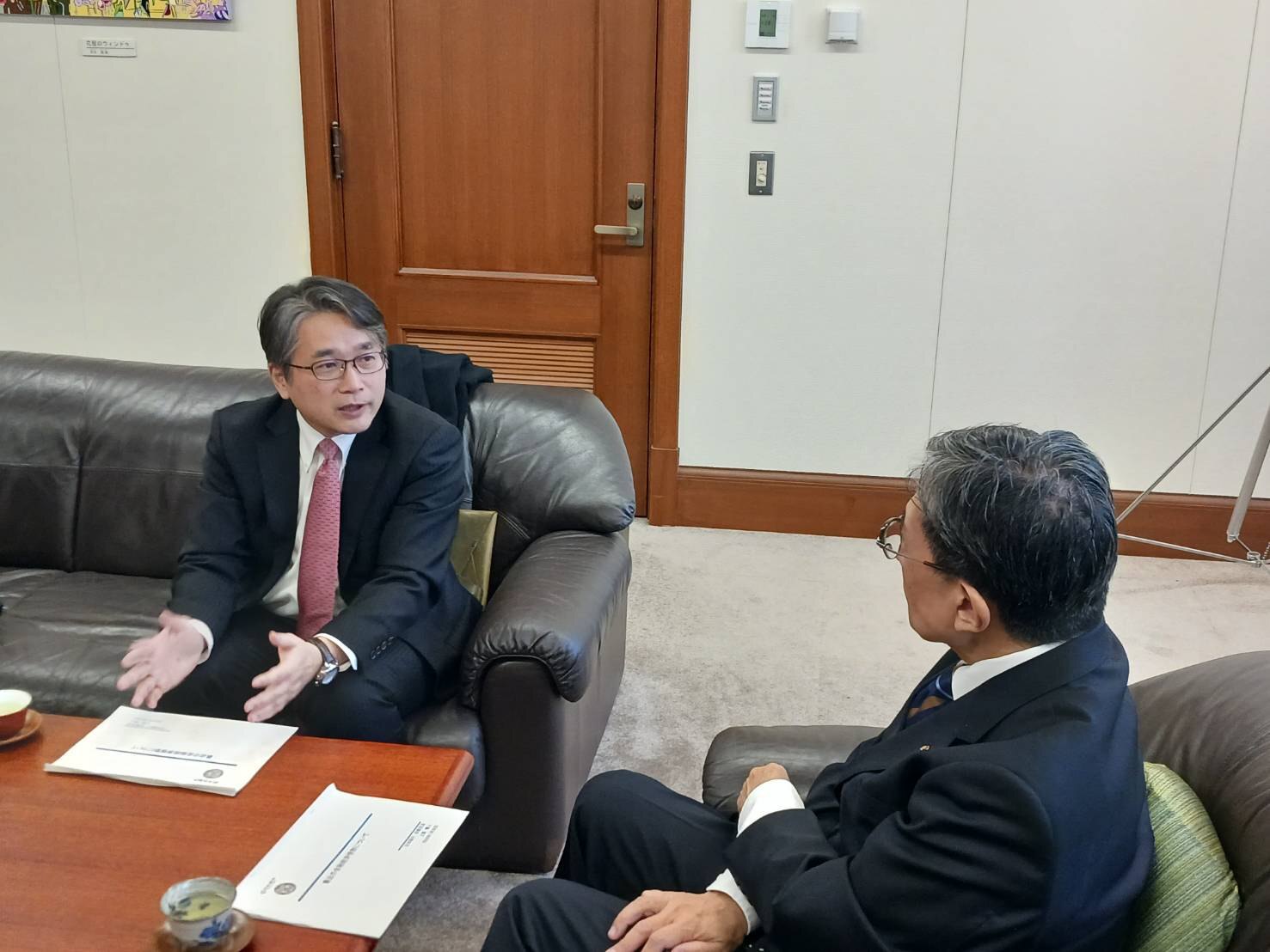 日本銀行京都支店 表敬訪問