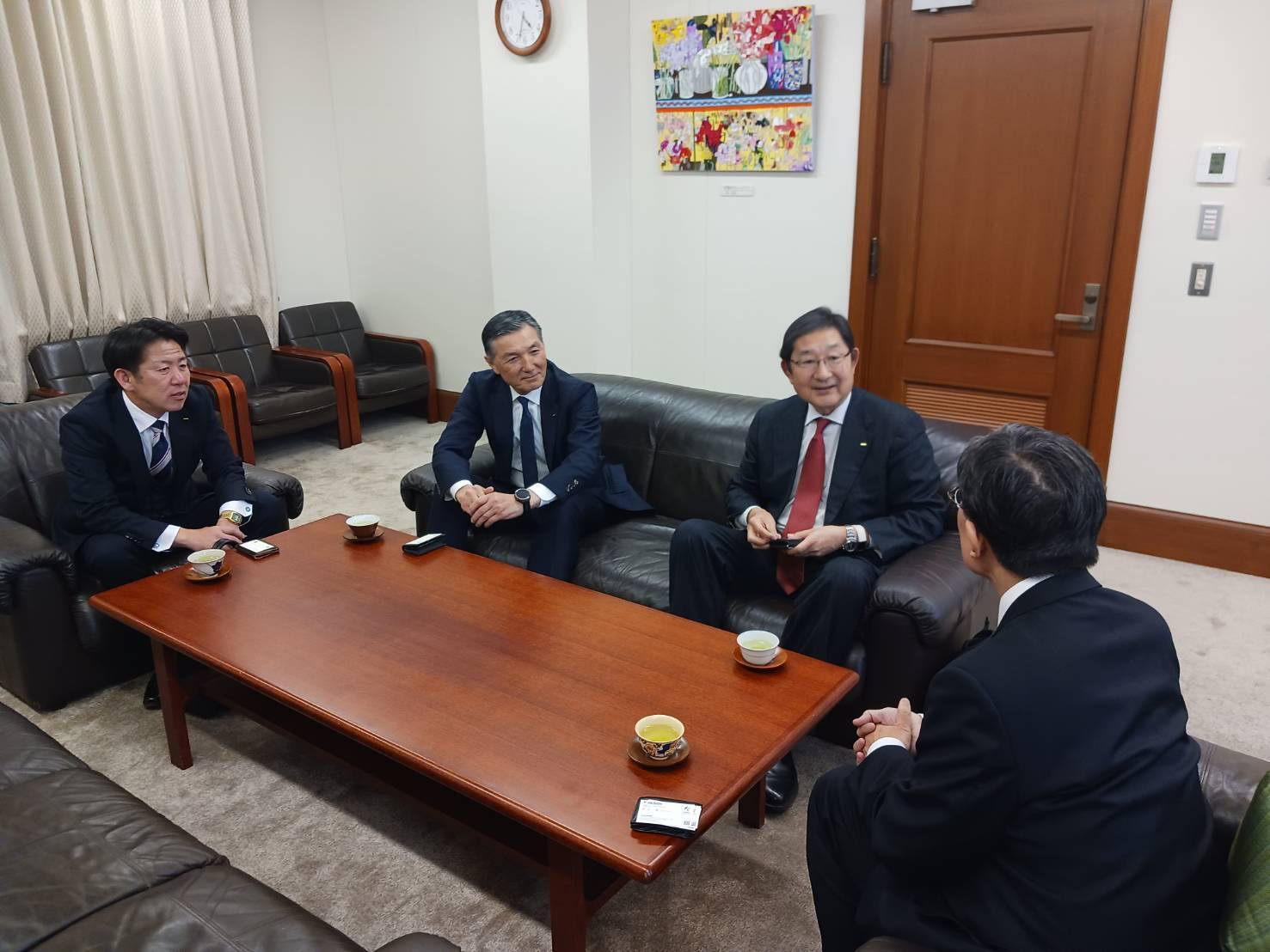 ALSOK株式会社 表敬訪問