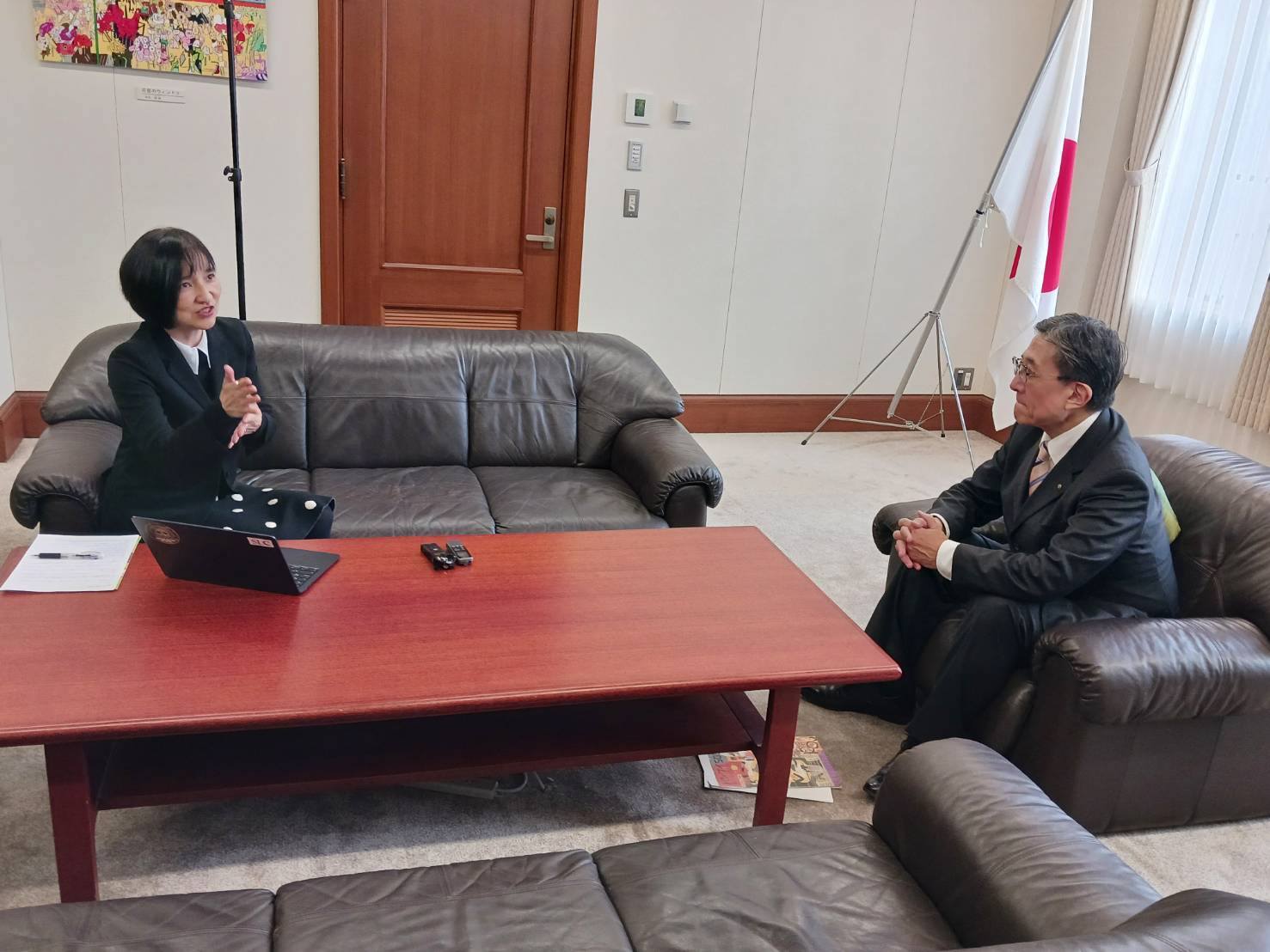 WEBコンテンツ「MOTTO!ハンケイ500m」取材