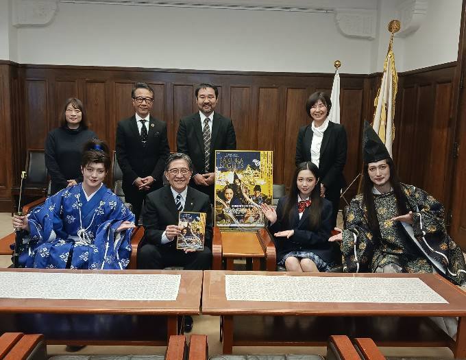 二条城桜まつり2026夜間事業実行委員会 表敬訪問