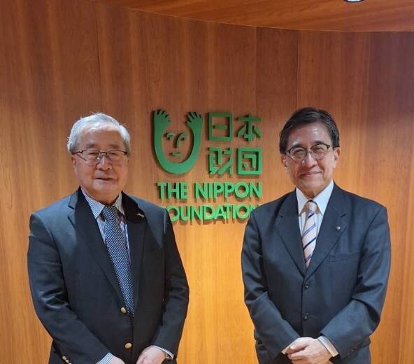 日本財団尾形武寿会長との懇談