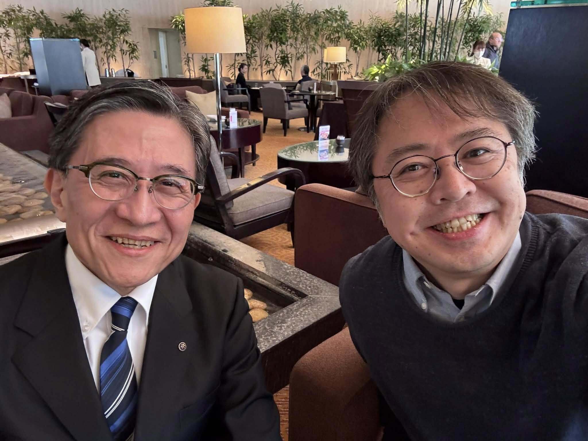 慶應義塾大学 安宅和人教授との懇談