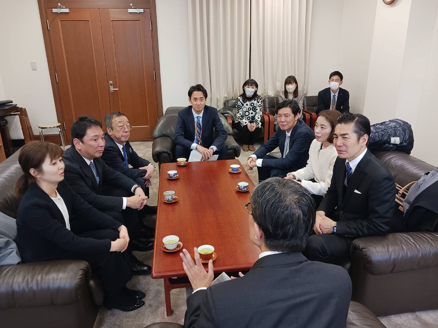 京都市私立幼稚園PTA連合会、京都市私立幼稚園協会 表敬訪問