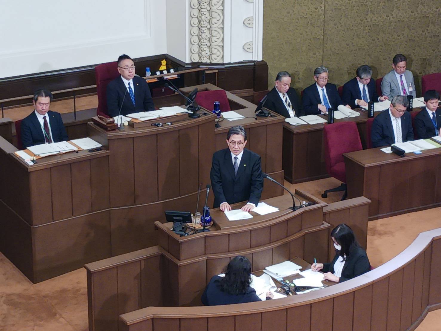 2月市会本会議代表質疑（2日目）