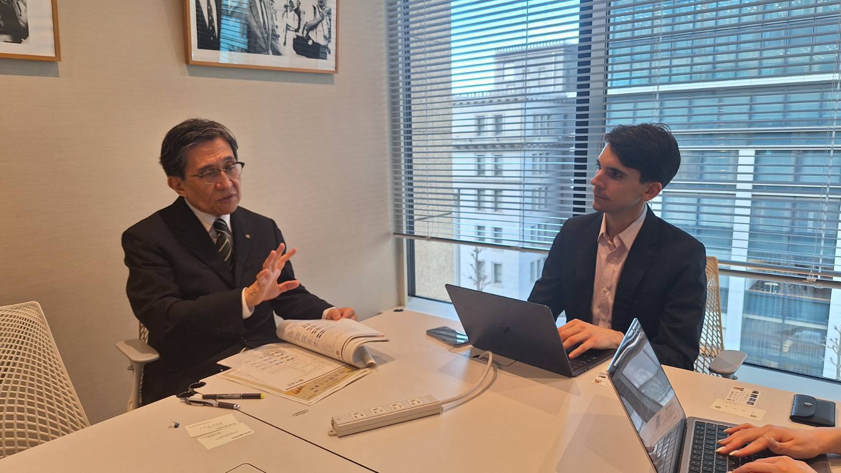 ニューヨークタイムズの取材