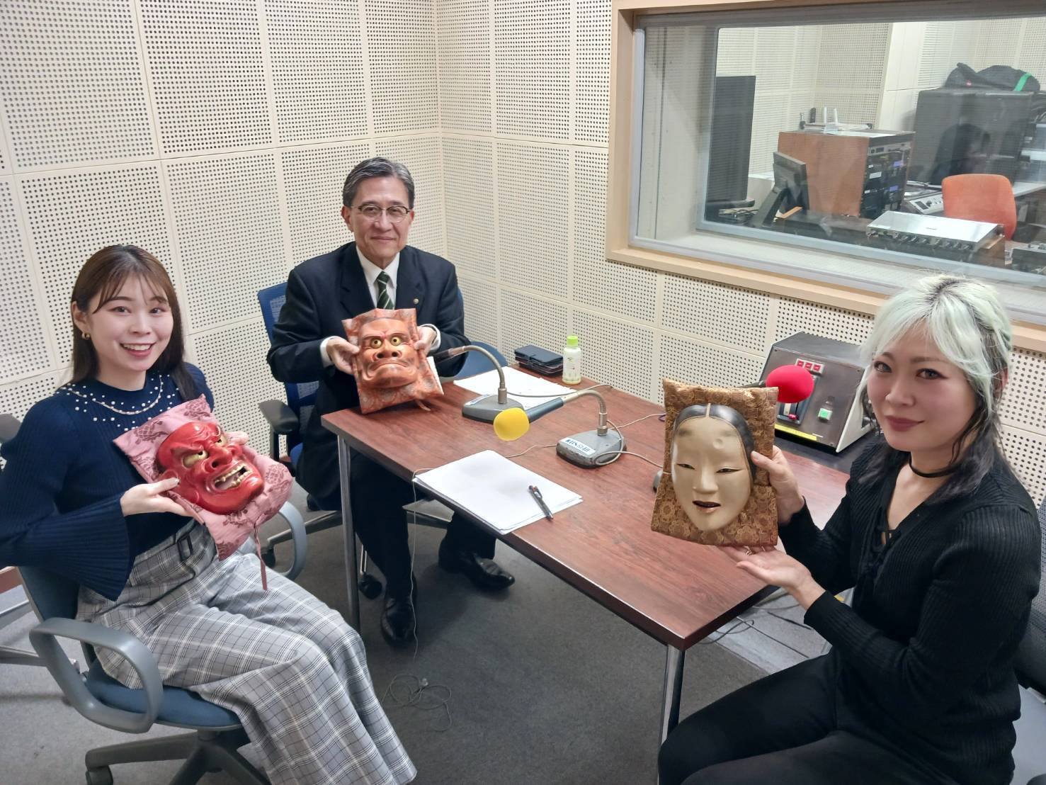 京都市広報番組「松井こうじのランチタイムカフェ」の収録