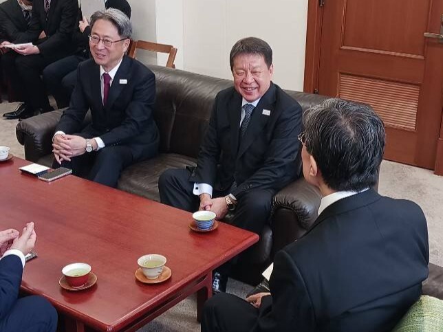 三菱UFJ銀行 表敬訪問