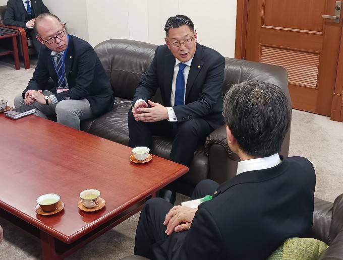 赤星周平様 表敬訪問