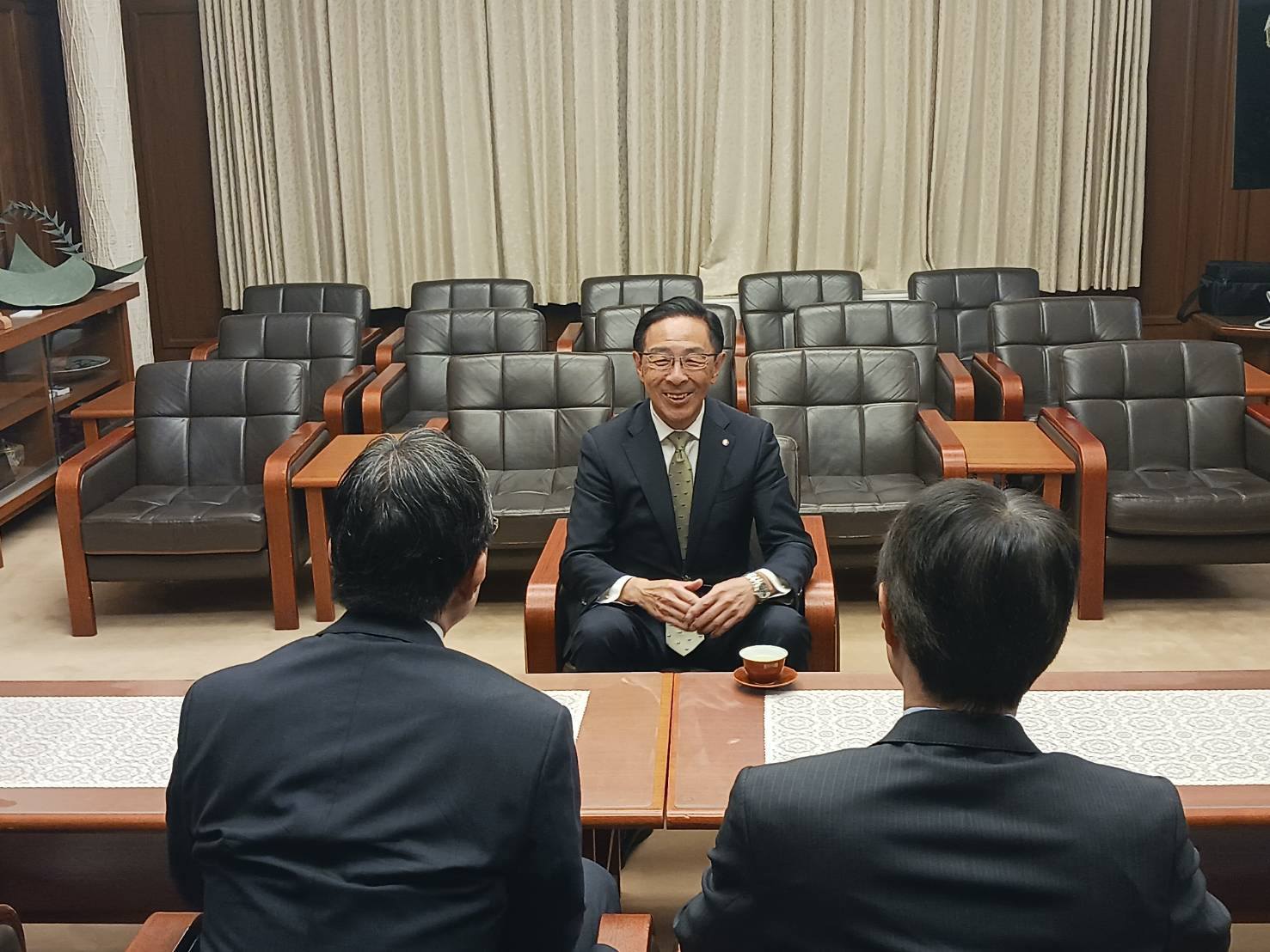 西脇隆俊知事 表敬訪問