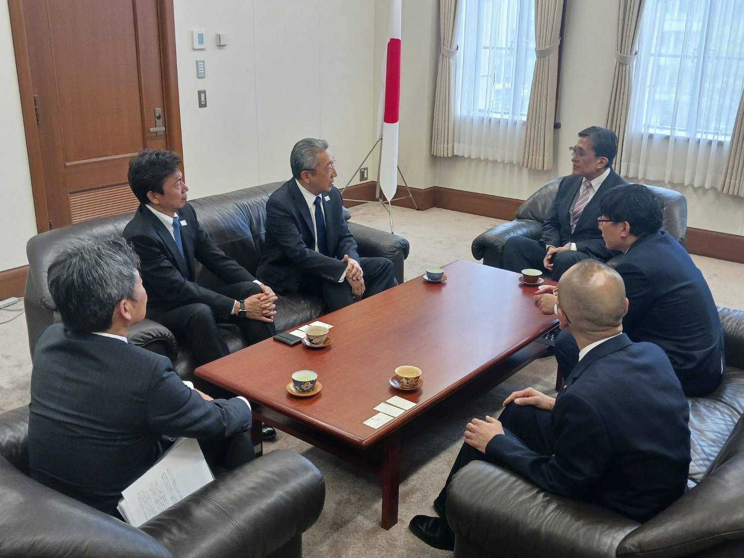 三菱UFJ銀行 表敬訪問