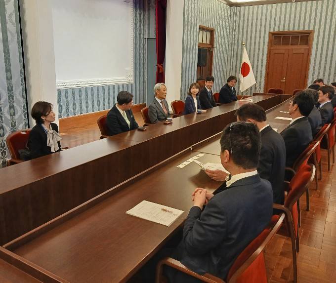 文化庁　表敬訪問