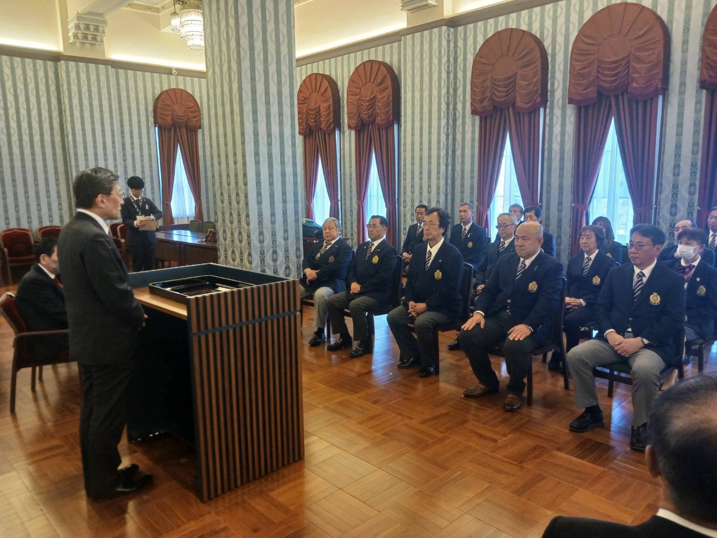 京都市スポーツ推進委員 委嘱状交付式