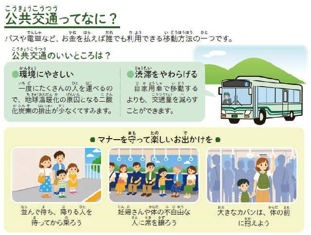 公共交通ってなに？