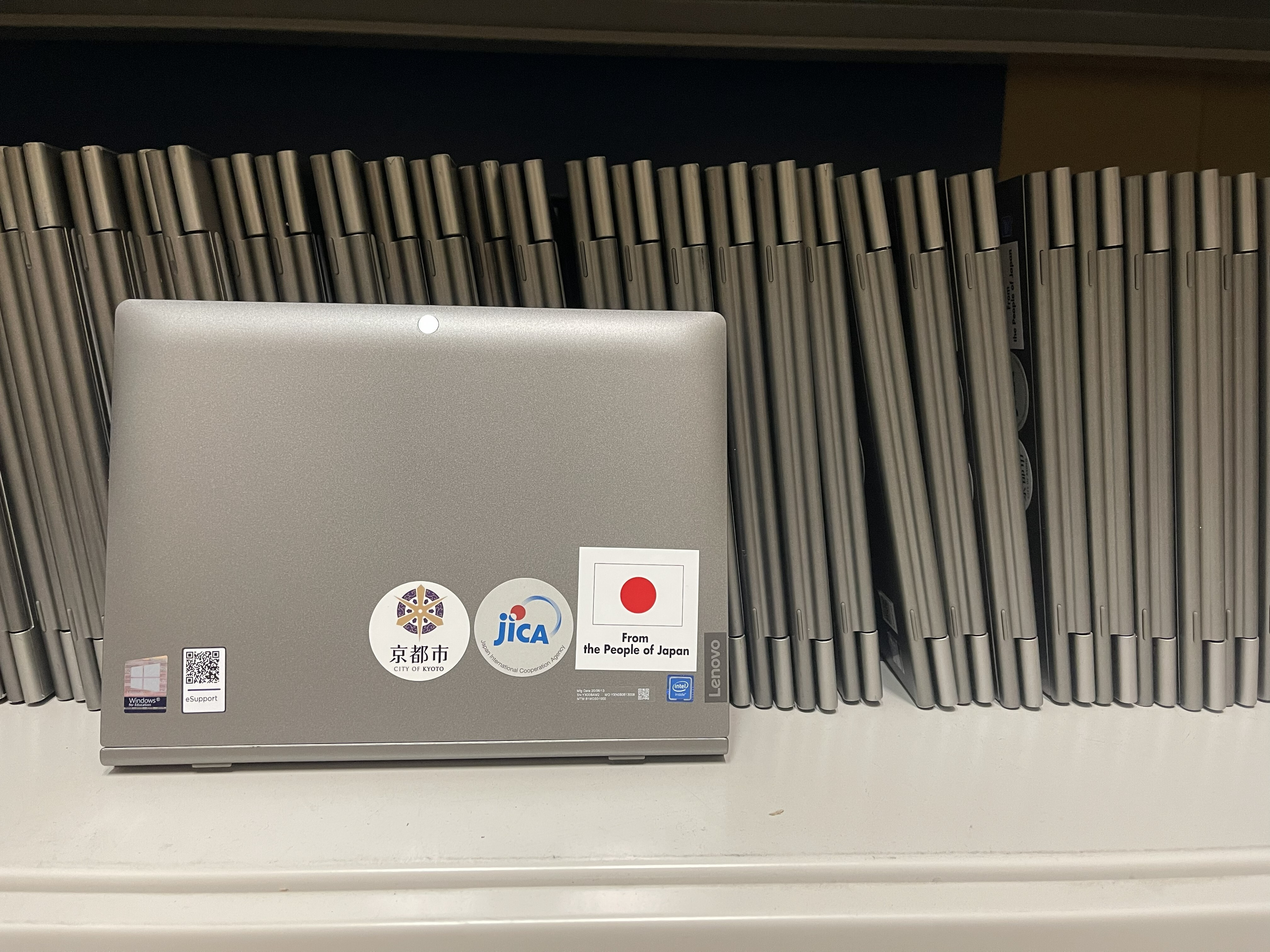 回収済みPCの画像