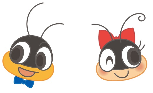 すみとくんとひかりちゃん