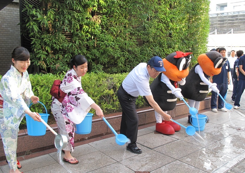 打ち水