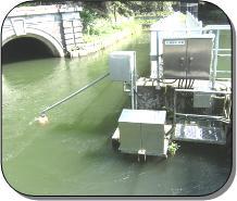 水道原水の水質自動監視装置