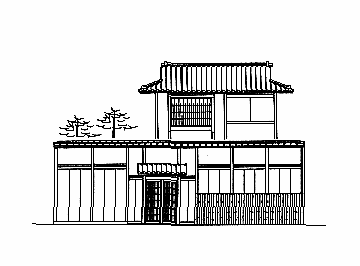 高塀付本二階邸宅様式