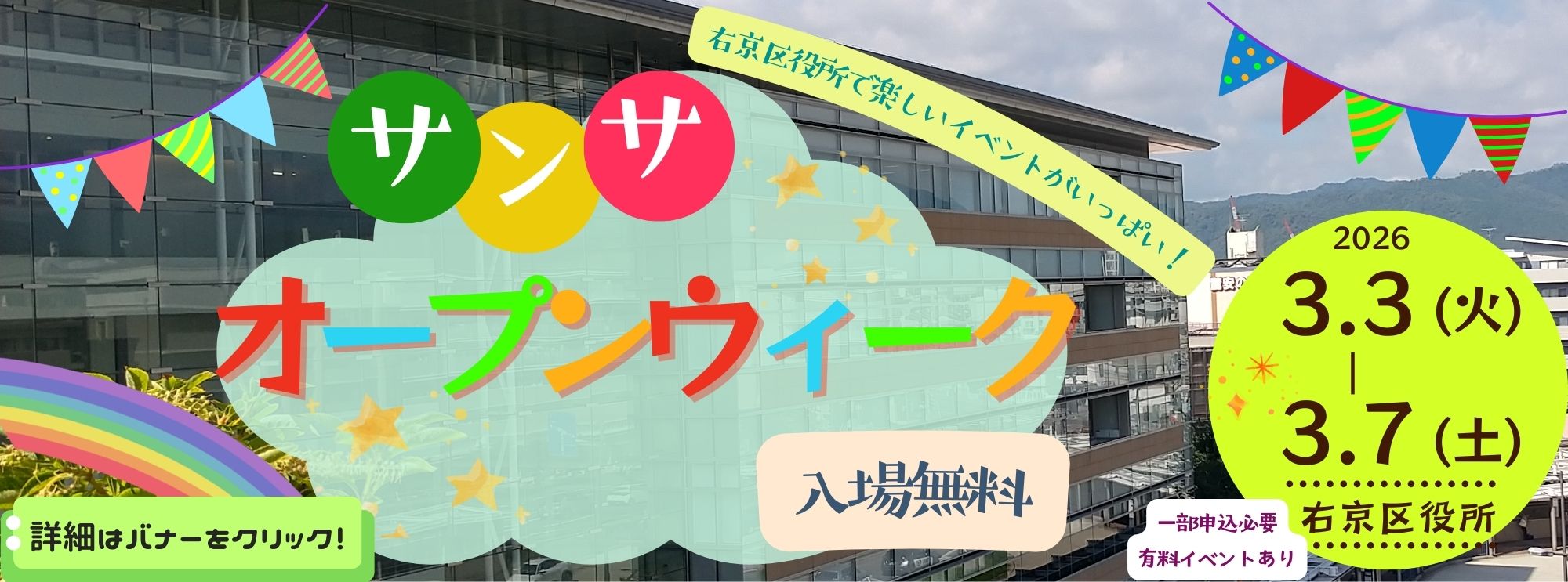 サンサオープンウィーク