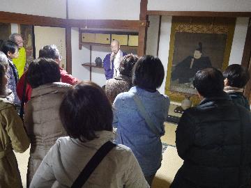 貫主の説明