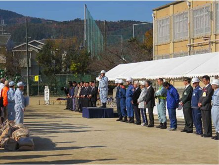 開会セレモニー　右京区長挨拶