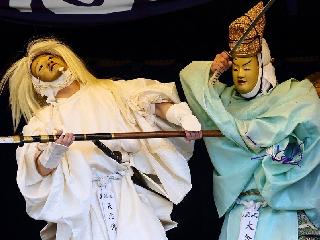 佳作「熱演　～嵯峨大念仏狂言～」