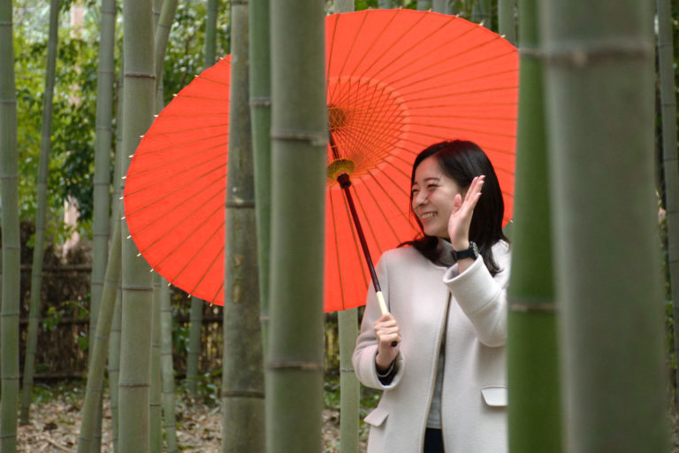 佳作「優華優雅に～竹林にて～」