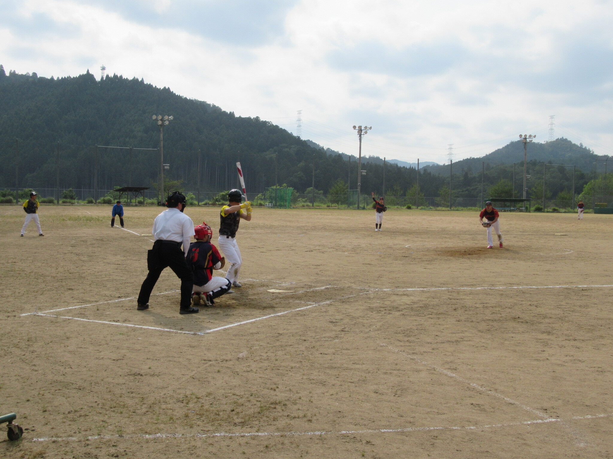 決勝戦のもよう