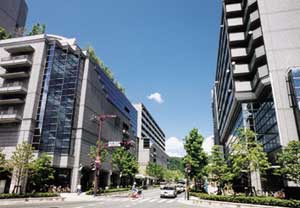 現在の山科駅付近